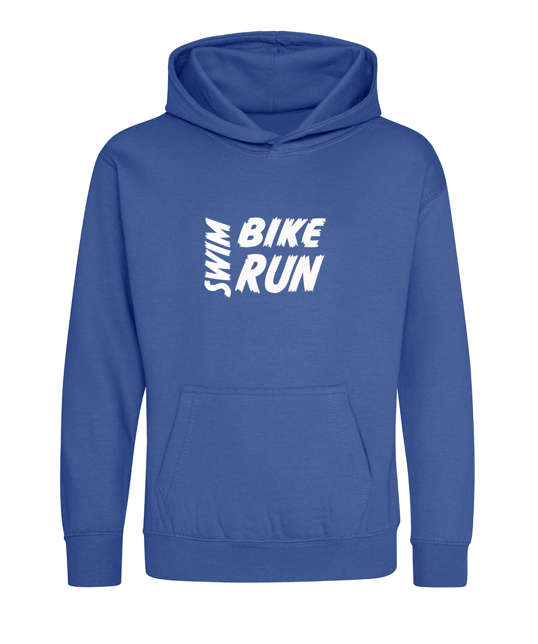 Kids Swim Bike Run Hoodie