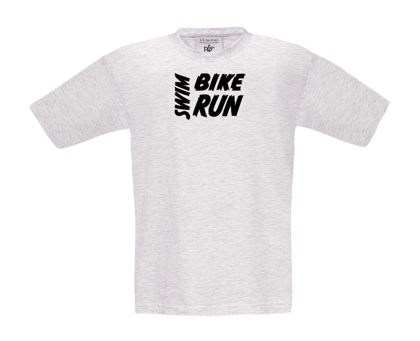 Kids Swim Bike Run T-Shirt