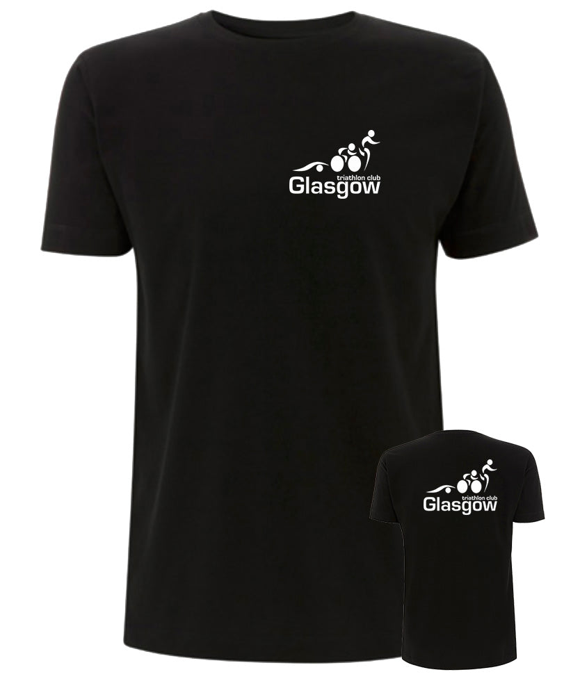Glasgow Triathlon Club Technical Black T-Shirt