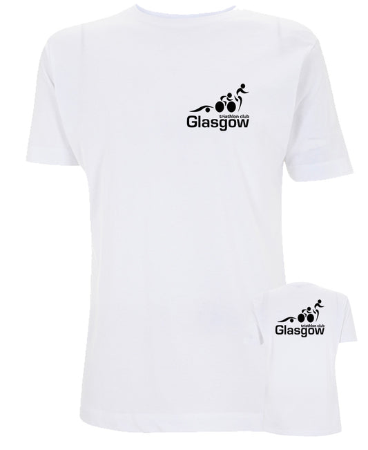 Glasgow Triathlon Club Technical White T-Shirt
