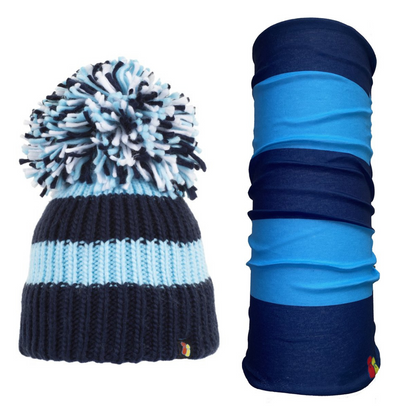 Blues and Twos Neck Warmer